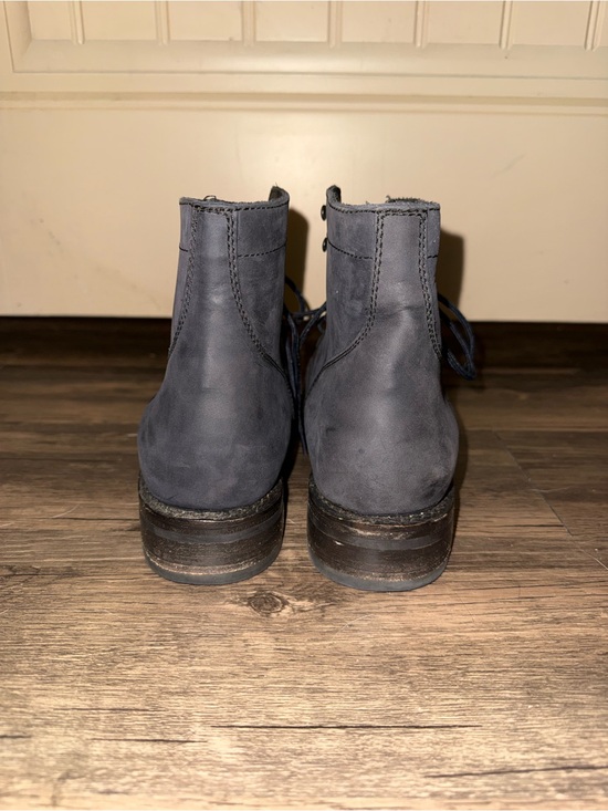 Thursday Boot Co Everyday Black Matte Leather Cap Toe Captain Lace Up Boots 10.5 main image 7